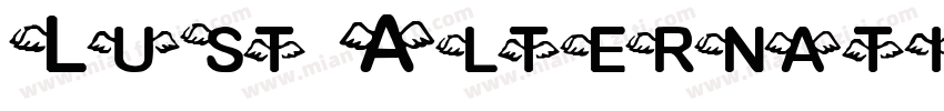 Lust Alternative字体转换